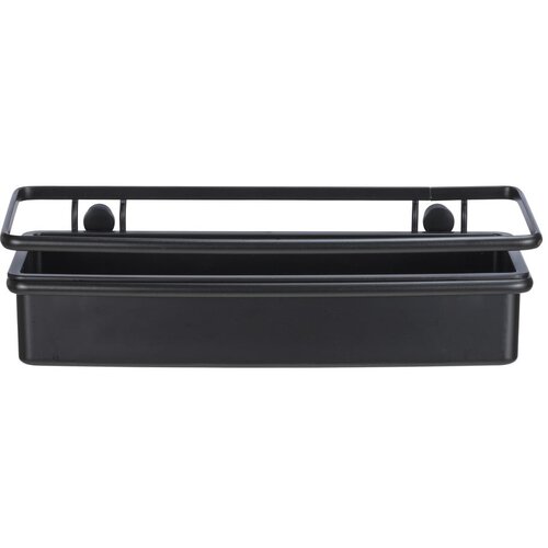 Wenko crna polica za tu&amp;scaron; Molinella, 30 x 9 cm Slike