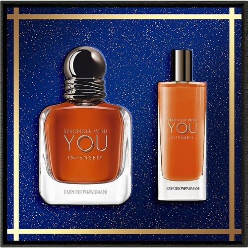 Giorgio Armani Set Stronger With You Intensely (Edp 100ml+Ts 10ml) Cene