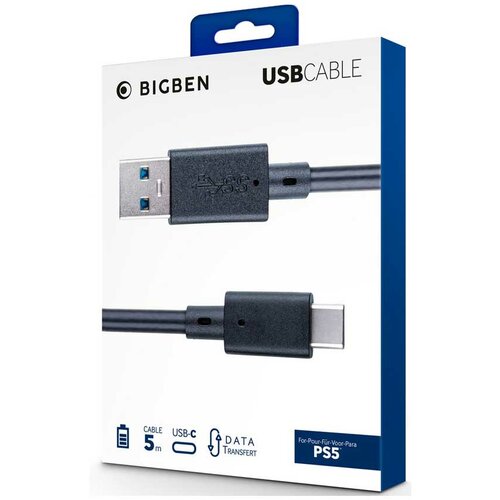 Bigben kabl PS5 usb-c charge and data 5m Slike