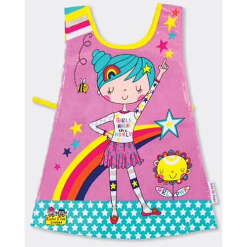 Rachel Ellen Designs Dečija kecelja - Girls rule the world/Suki Starburst Cene