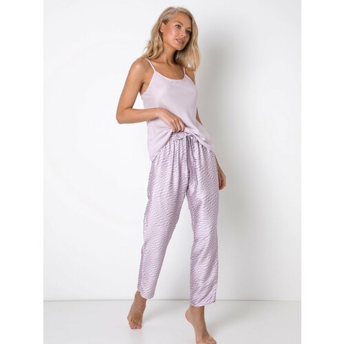 Aruelle Pyjamas Livia Long w/r XS-XL light lavender Slike