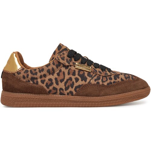 Steve Madden Niske tenisice &amp;#039;Emporia&amp;#039; cappuccino / tamno smeđa / zlatna / crna Slike