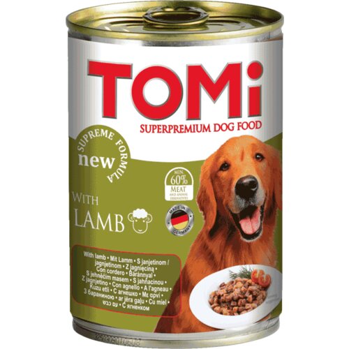 Tomi konzerva za pse Jagnjetina Slike