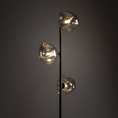  podna lampa lava 3xG9/8W/230V bronzana/zadimljeno bež Slike