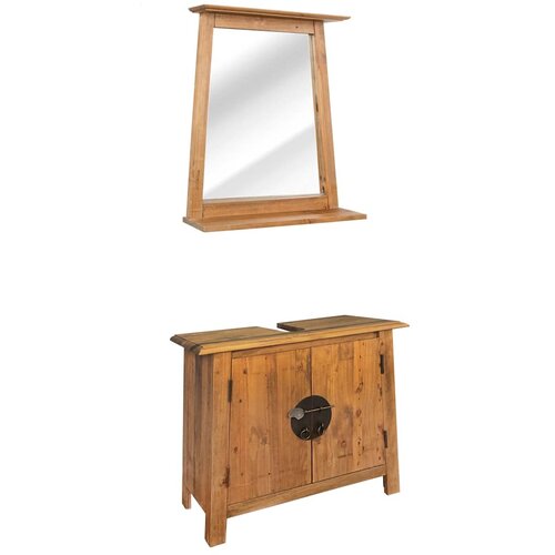  Set kupaonskog namještaja od masivne borovine Cene