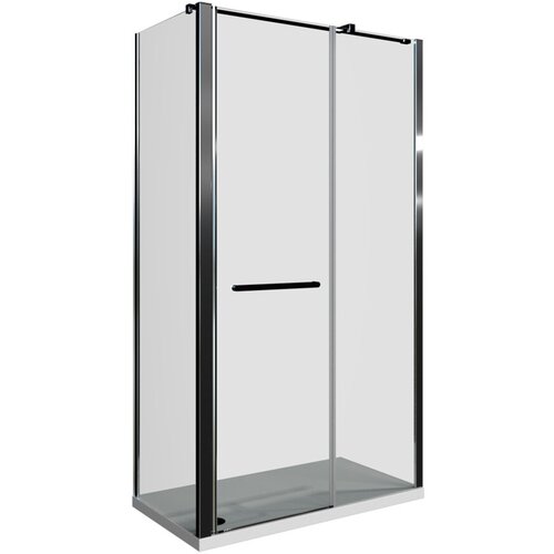 Armal pravokotna tuš kabina Modul 100, krom profili, prozorno steklo - MODUL K 110x100 Cene