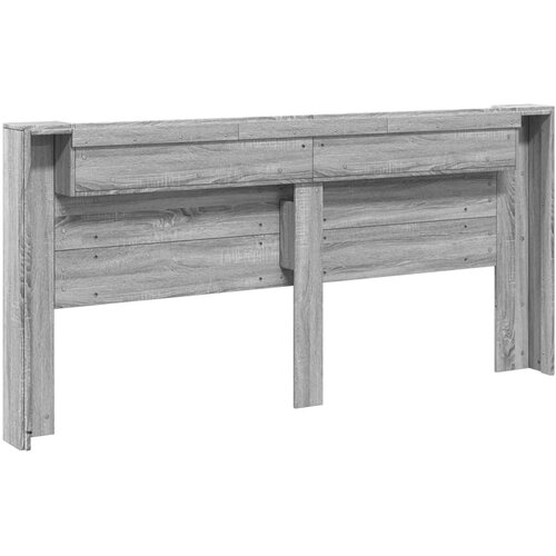  za uzglavlje LED sivom sonomom 220x16,5x103,5 cm Slike