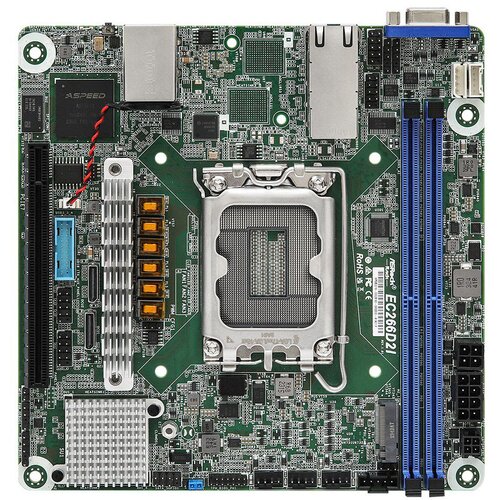 AsRock EC266D2I motherboard Intel C266 LGA 1700 mini ITX Cijene