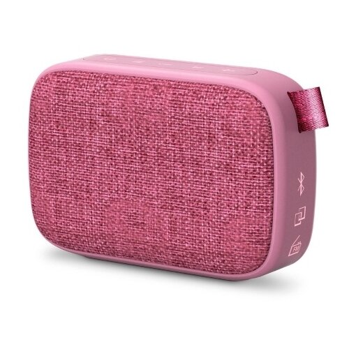 Energy Sistem Fabric Box 1+ Pocket Grape portable BT zvučnik roze Slike