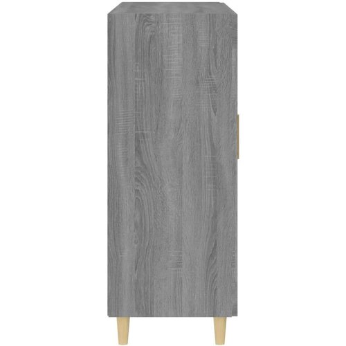 vidaXL Komoda siva sonoma 69,5x34x90 cm inženirski les Cene