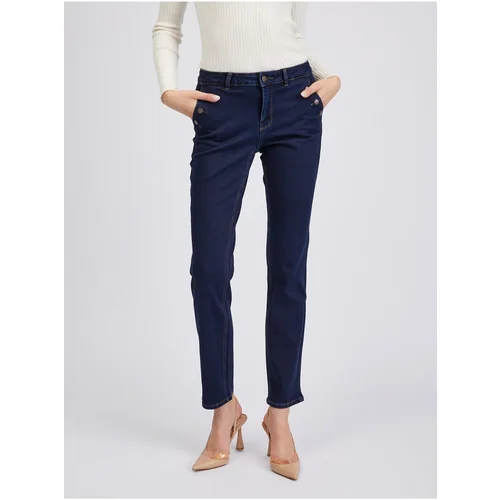 Orsay Dark blue womens straight fit jeans - Women