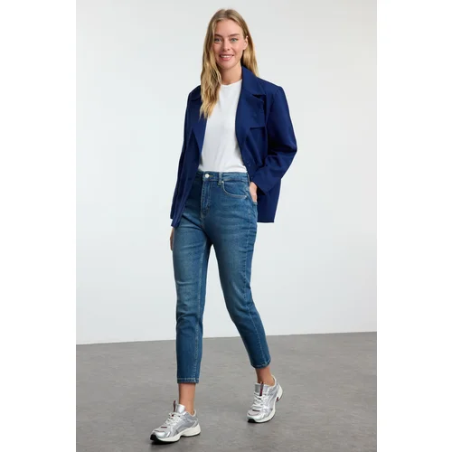 Trendyol Blue High Waist Mom Jeans