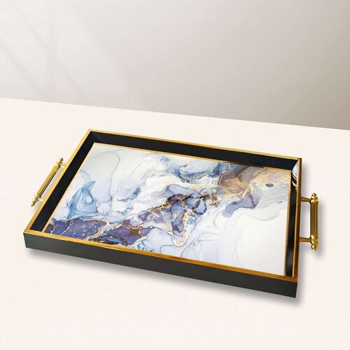 Aberto Design Poslužavnik TPA10022 50 x 29 x 3.5 cm, Šareni Cene
