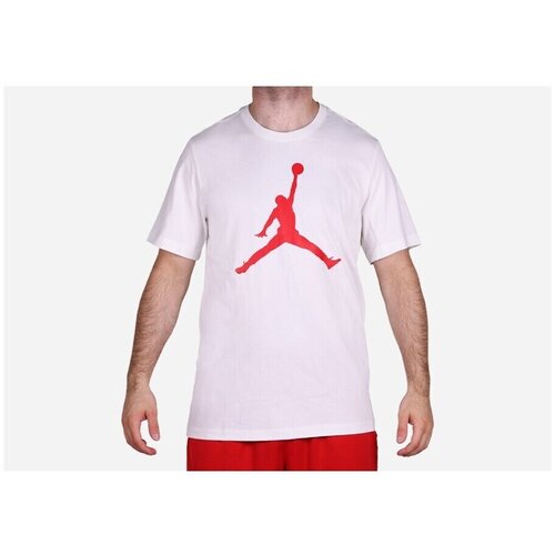 Nike Majice s kratkimi rokavi Air Jordan Iconic Jumpman Bela Cene