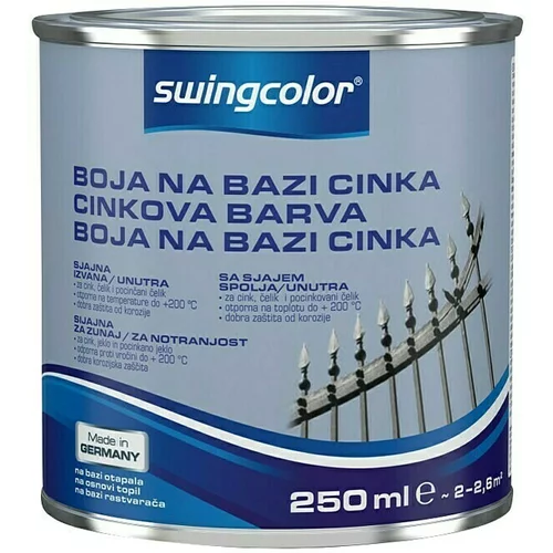 SWINGCOLOR Barva na bazi cinka (250 ml, sijaj)