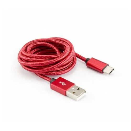 S Box USB tip C 1,5 m - crveni R kabl Slike