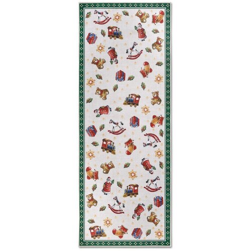 Villeroy &amp;amp; Boch Zelena staza s božićnim motivom 80x200 cm Green Christmas &amp;ndash; Slike
