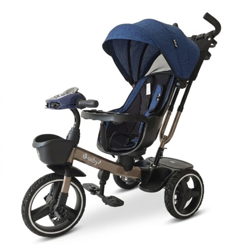 Baby Tricikl PLAVI sa led svetlom, jaje sedi&amp;scaron;te 367 Slike