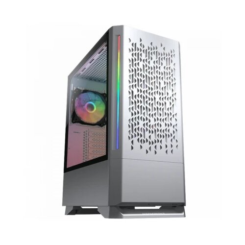 COUGAR GAMING COUGAR MX430 Air RGB PC Case, Mid Tower, White Cene