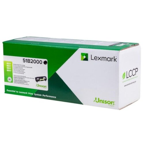 Lexmark Toner 51B2000 black 2.5k Slike