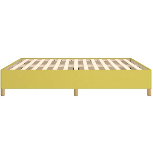  Okvir za krevet s oprugom zeleni 180 x 200 cm od tkanine Slike