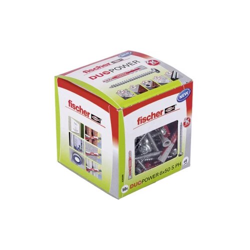 Fischer DUOPOWER 6x50 S PH LD 2-komponentni tipl 50 mm 6 mm 538260 50 St. Cijene