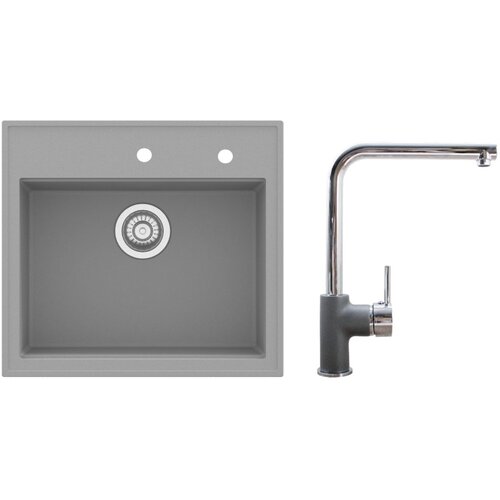 Sink Solution Set MILANO (siva), (20511872) Cene