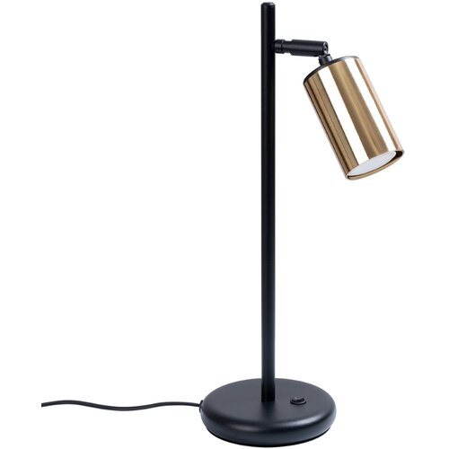 Sollux Lighting Sollux SL.1389 - Stona lampa WINX 1xGU10/10W/230V crna/zlatna Cene