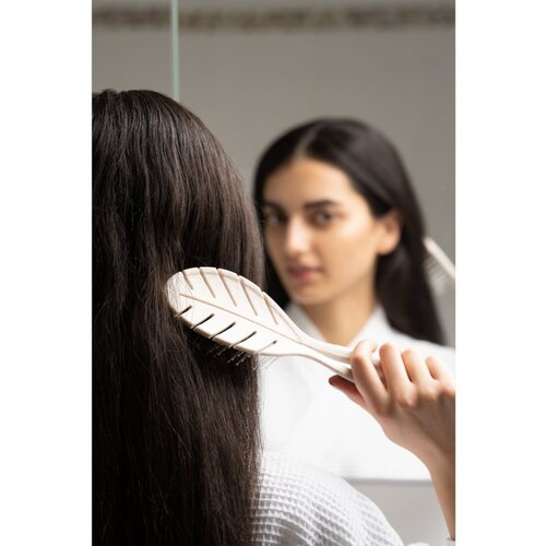 So Eco Biodegradable Detangling Leaf Brush biorazgradiva četka za mokru kosu 1 kom Slike