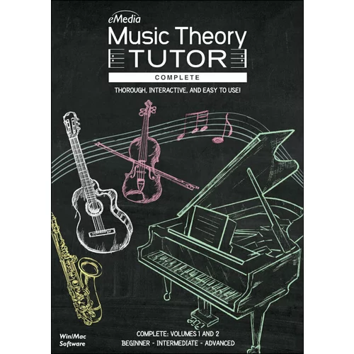 Emedia Music Theory Tutor Complete Mac (Digitalni izdelek)
