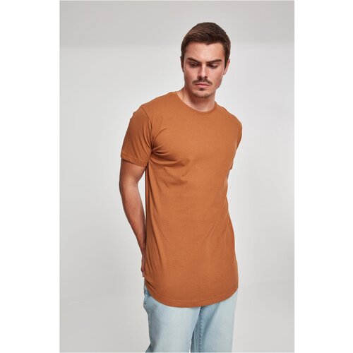 Urban Classics Shaped long caramel T-shirt Slike