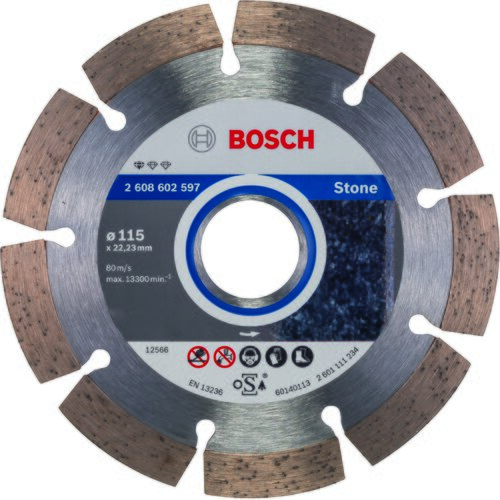 Bosch dijamantska rezna ploča standard for stone 2608602597, 115 x 22,23 x 1,6 x 10 mm Cene