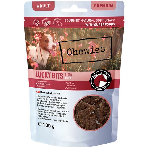 Chewies Lucky Bits Adult - Konj 100 g Slike