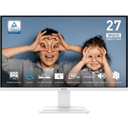 MSI Zaslon PRO MP273QW E2 27" / WQHD / IPS / 100Hz / 1ms MPRT (bel) Cene