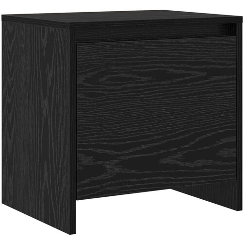  Noćni ormar Crni hrast 45 x 34 x 44,5 cm Konstruirano drvo Slike