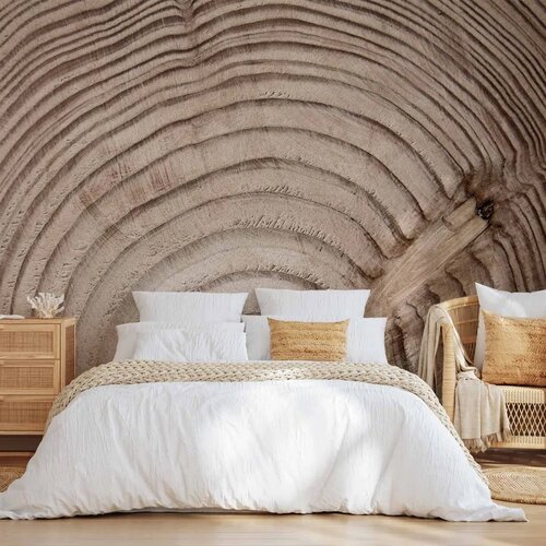  Foto tapeta - Wood grain 245x175 Samoljepljiva Slike