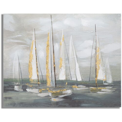 Mauro Ferretti Slika Gold Boat Slike