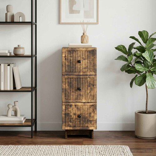 Ormar s ladicama Dimljeni hrast 33 x 34,5 x 90 cm Cijene