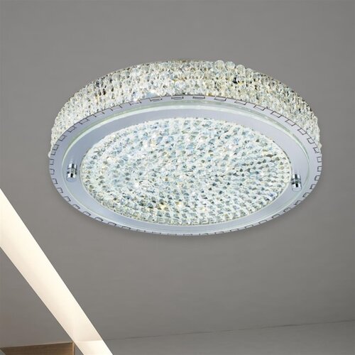 Searchlight 2714CC - led plafonsko svetlo flush LED/24W/230V prečnik 40 cm hrom Slike