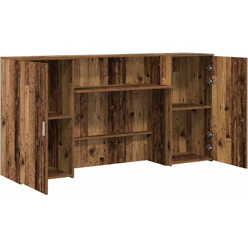  Recepcijski stol 200x50x103,5 cm od konstruiranog drva Slike