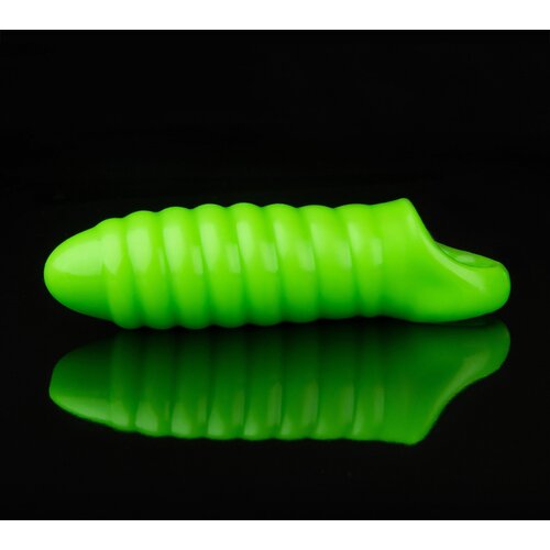 Ouch! Glow in the Dark Swirl Thick Stretchy Penis Sleeve Slike