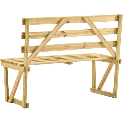  Vrtna klupa 120 cm od impregnirane borovine Slike