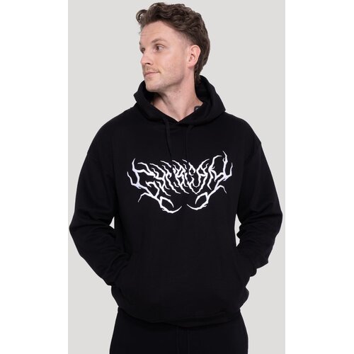 GymBeam thorn hoodie black s Slike