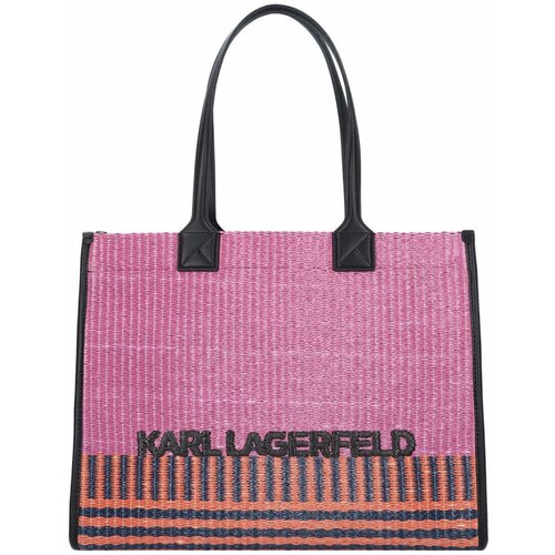 Karl Lagerfeld Nakupovalne torbe - 231W3022 Rožnata Cene