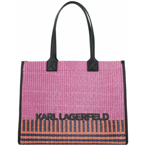 Karl Lagerfeld Nakupovalne torbe - 231W3022 Rožnata