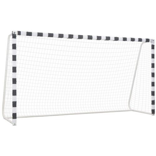 In Nogometni gol 300 x 160 x 90 cm metalni crno-bijeli Cijene