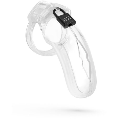 LOCKDOWN Chastity Cage Clear - Large Cene