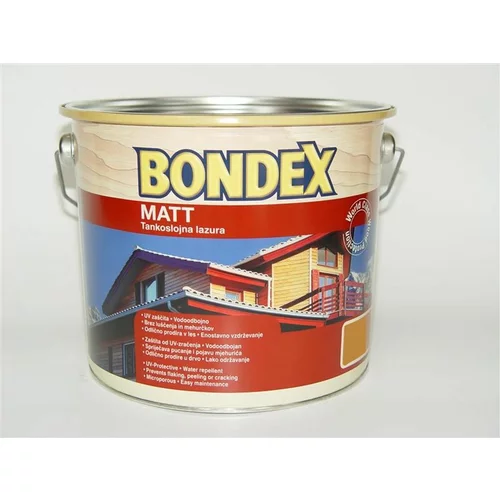 BONDEX lazura za zaštitu drva matt (sive boje, 2,5 l)