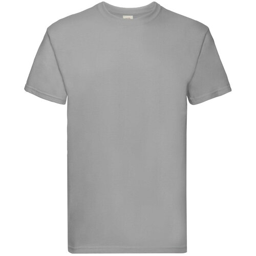 Fruit Of The Loom Super Premium Men's Grey T-shirt Slike
