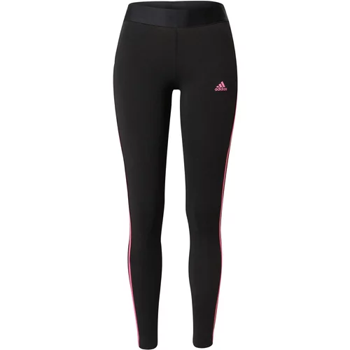 ADIDAS SPORTSWEAR Športne hlače 'Essential' roza / črna